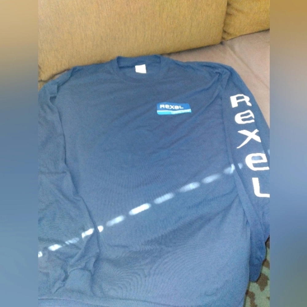 NWOT  Rexel Electrical long sleeved tshirt